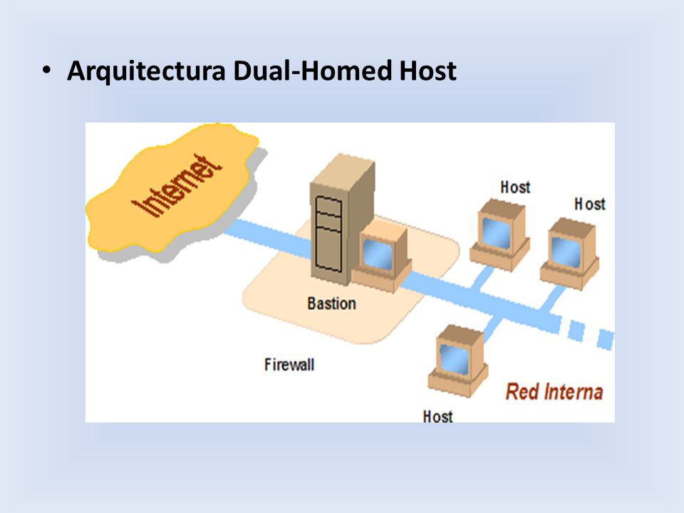 Arquitectura Dual-Homed Host