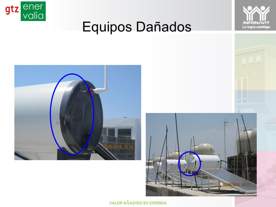 Equipos Dañados Pero antes de entra en los detalles: Quién es la GTZ