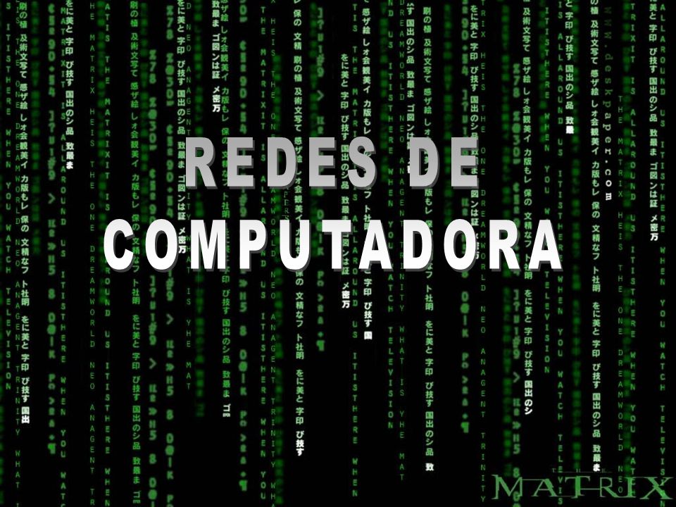 REDES DE COMPUTADORA