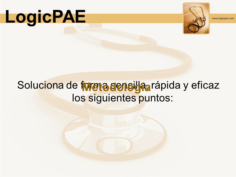 Soluciona de forma sencilla, rápida y eficaz los siguientes puntos: