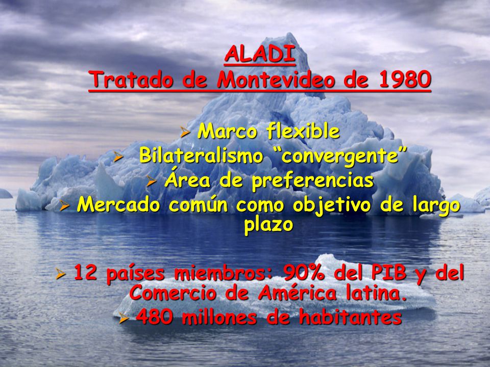 ALADI Tratado de Montevideo de 1980