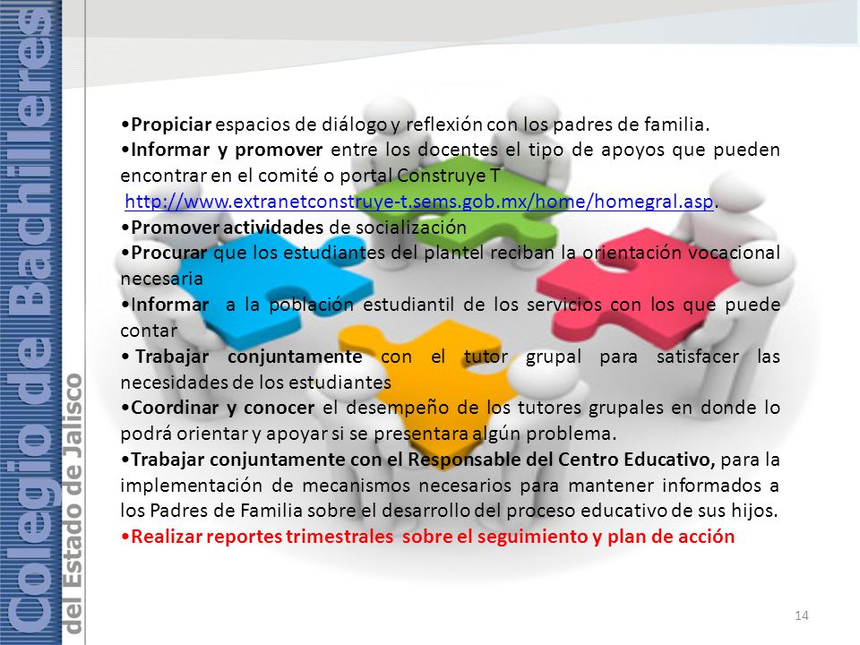Propiciar espacios de diálogo y reflexión con los padres de familia.
