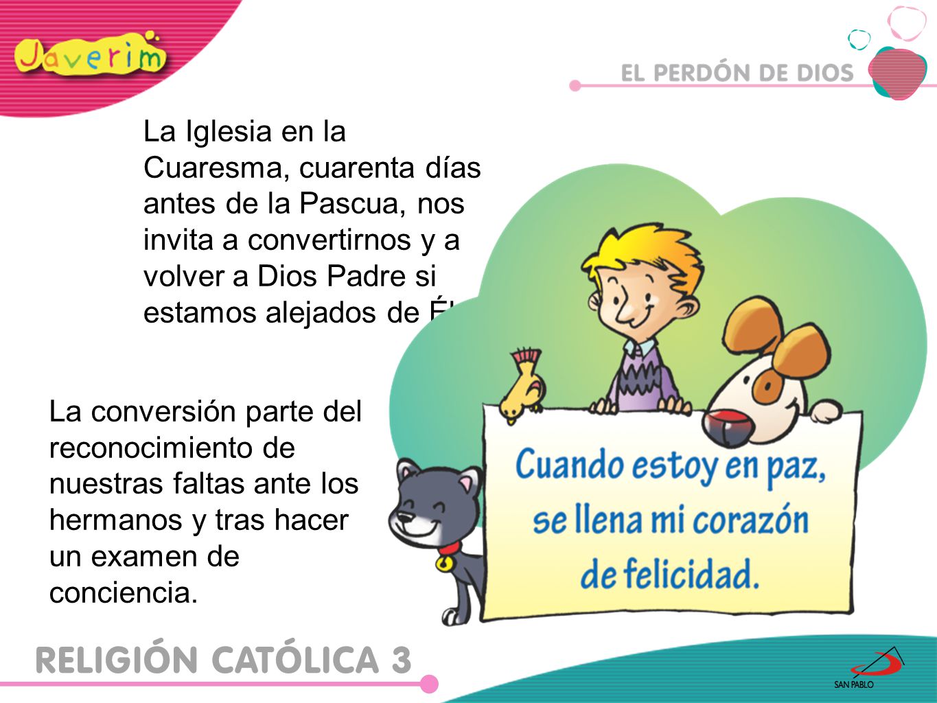 La Iglesia en la Cuaresma, cuarenta días antes de la Pascua, nos invita a convertirnos y a volver a Dios Padre si estamos alejados de Él.