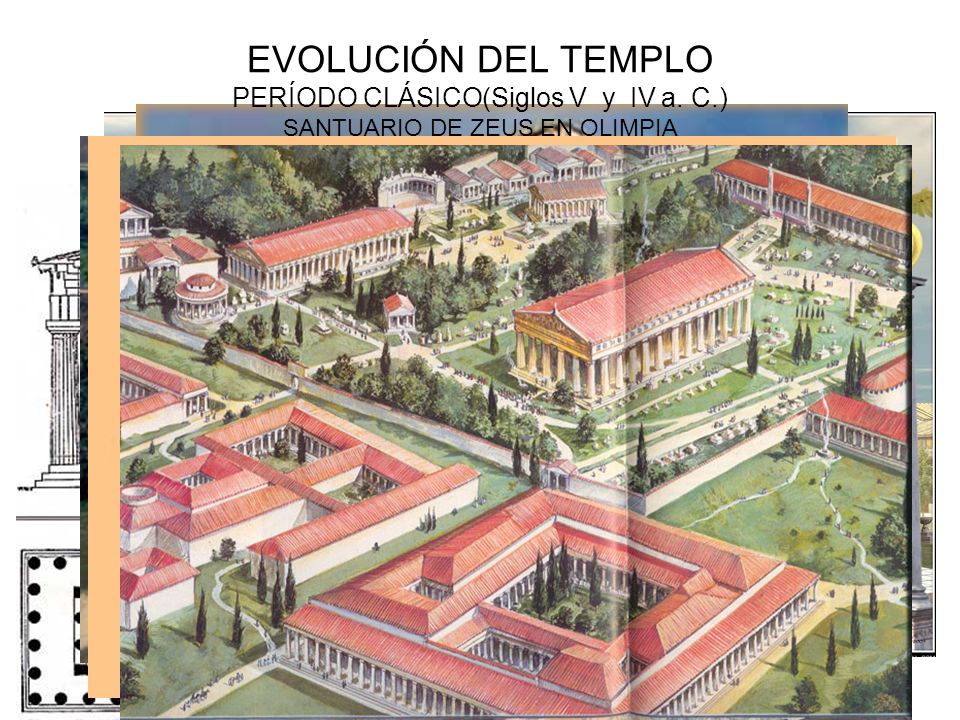 EVOLUCIÓN DEL TEMPLO PERÍODO CLÁSICO(Siglos V y IV a. C