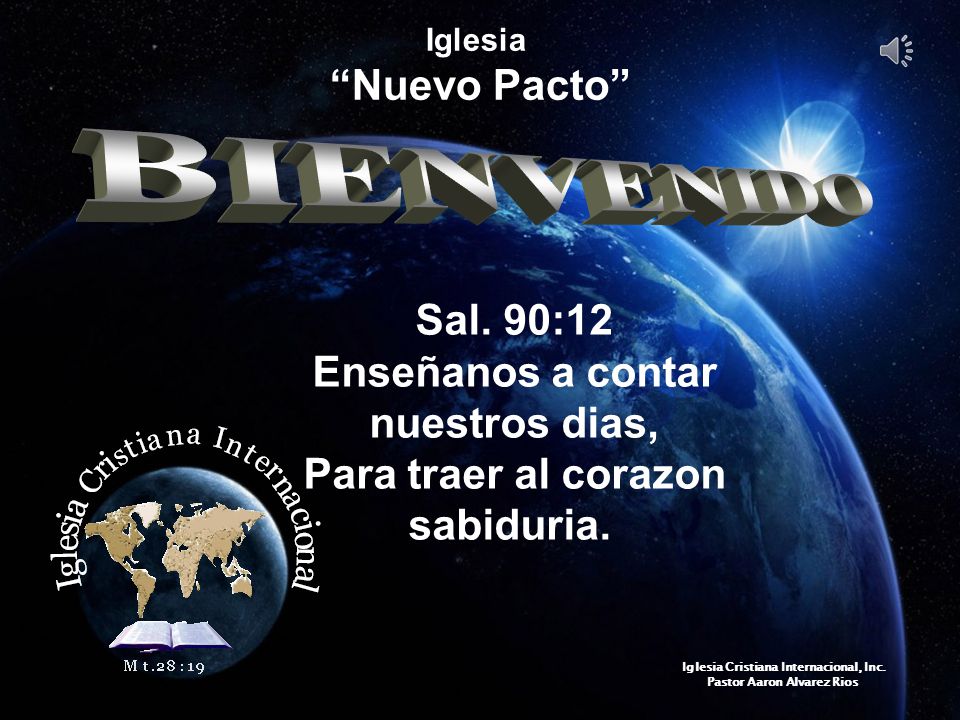 Enseñanos a contar nuestros dias, Para traer al corazon sabiduria.