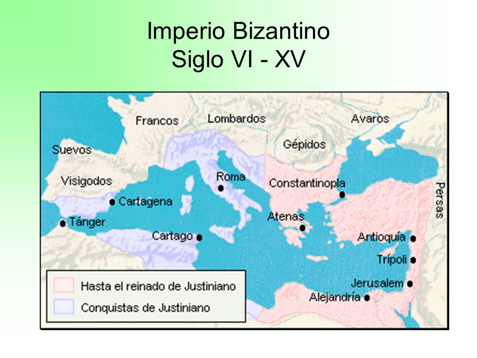 Imperio Bizantino Siglo VI - XV