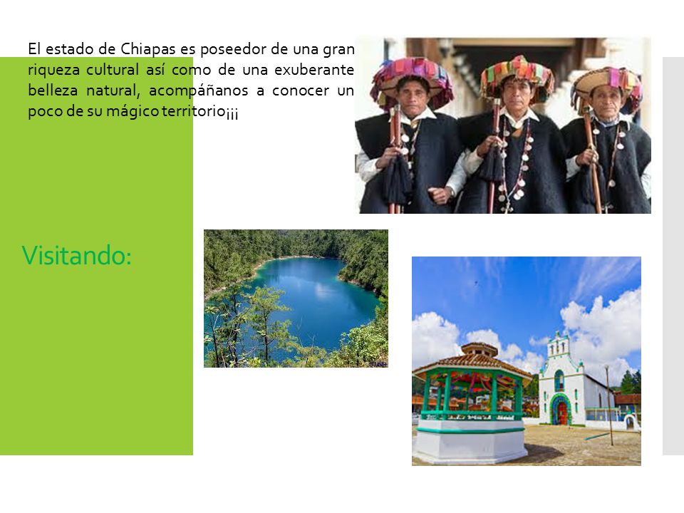 El estado de Chiapas es poseedor de una gran riqueza cultural así como de una exuberante belleza natural, acompáñanos a conocer un poco de su mágico territorio¡¡¡