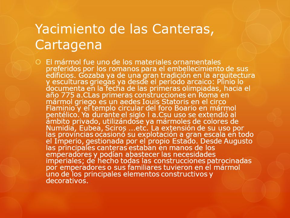 Yacimiento de las Canteras, Cartagena