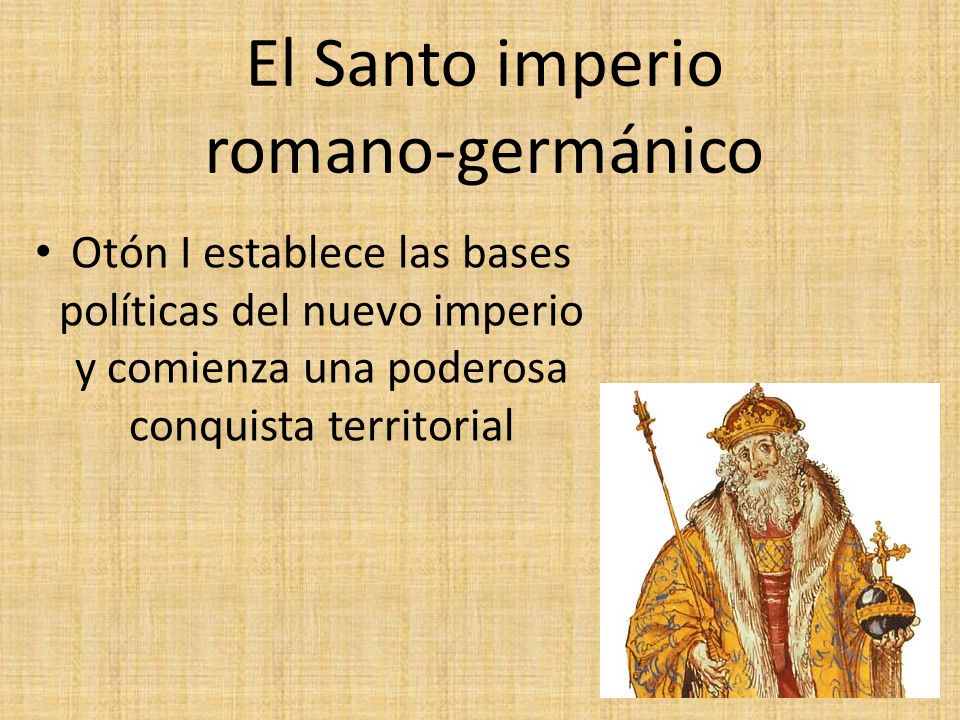 El Santo imperio romano-germánico