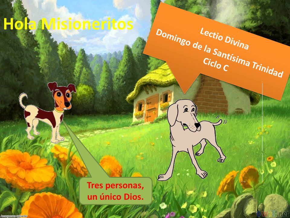 Domingo de la Santísima Trinidad Tres personas, un único Dios.