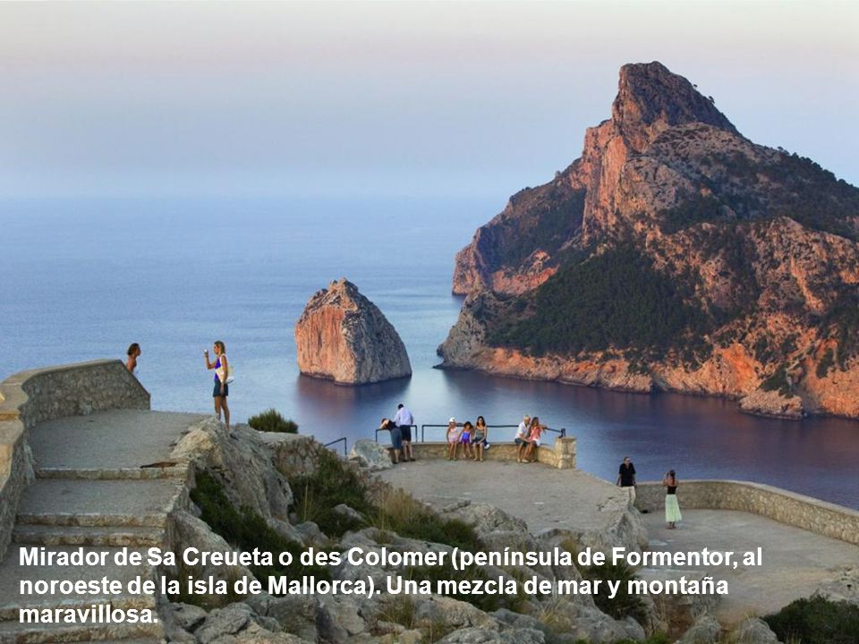 Mirador de Sa Creueta o des Colomer (península de Formentor, al