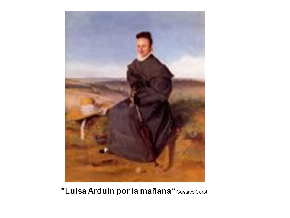 Luisa Arduin por la mañana Gustavo Corot