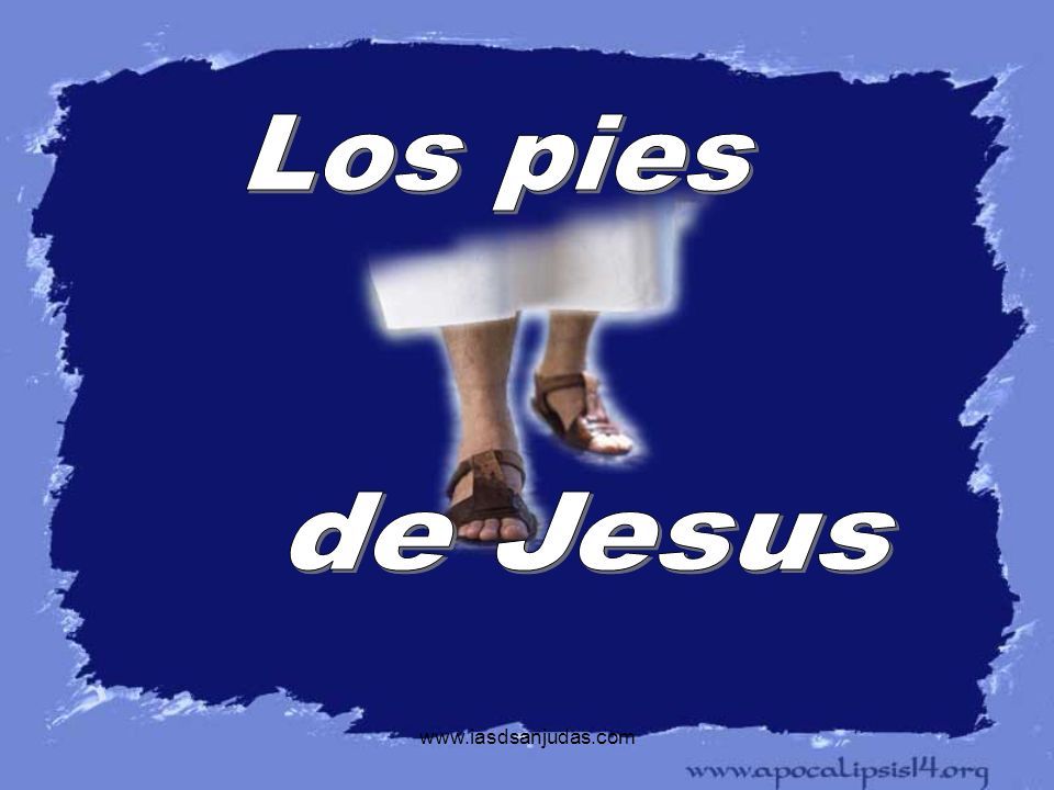 Los pies de Jesus