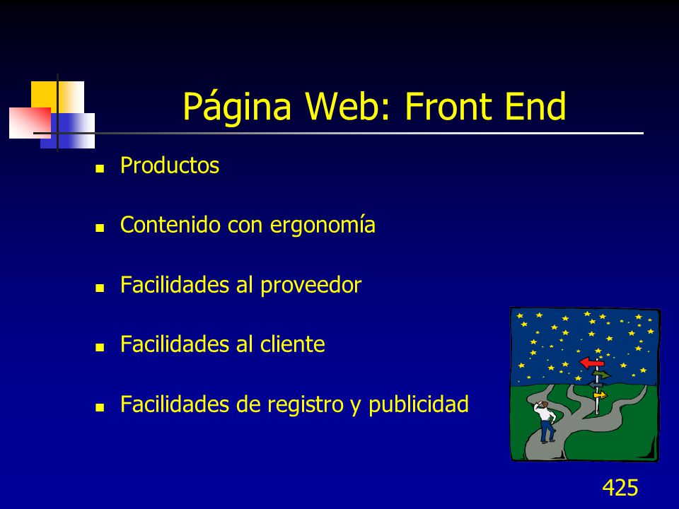Página Web: Front End Productos Contenido con ergonomía