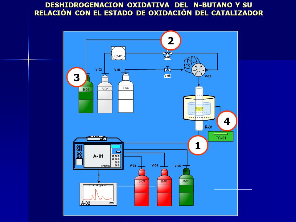 DESHIDROGENACION OXIDATIVA DEL N-BUTANO Y SU RELACIÓN CON EL ESTADO DE OXIDACIÓN DEL CATALIZADOR