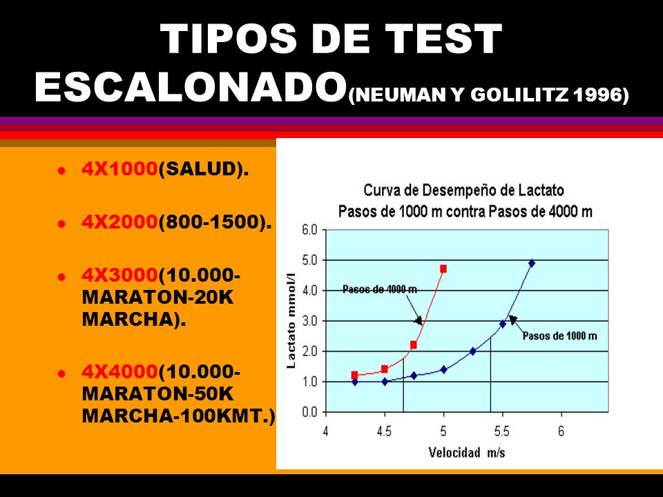 TIPOS DE TEST ESCALONADO(NEUMAN Y GOLILITZ 1996)