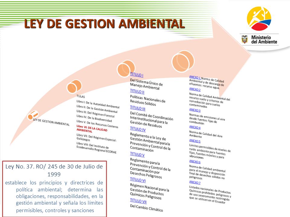 LEY DE GESTION AMBIENTAL