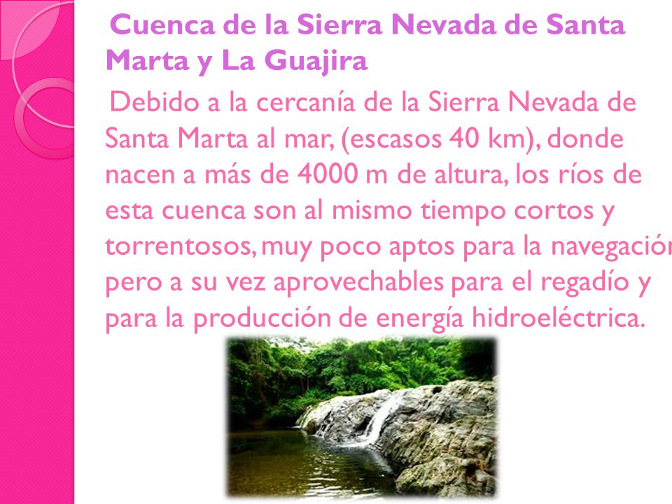Cuenca de la Sierra Nevada de Santa Marta y La Guajira