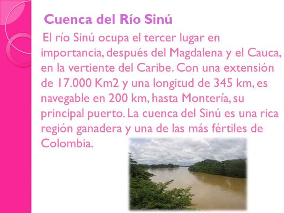 Cuenca del Río Sinú