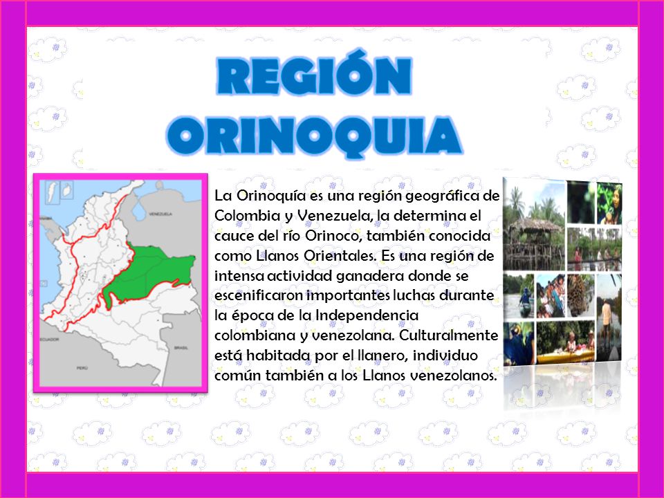 REGIÓN ORINOQUIA.