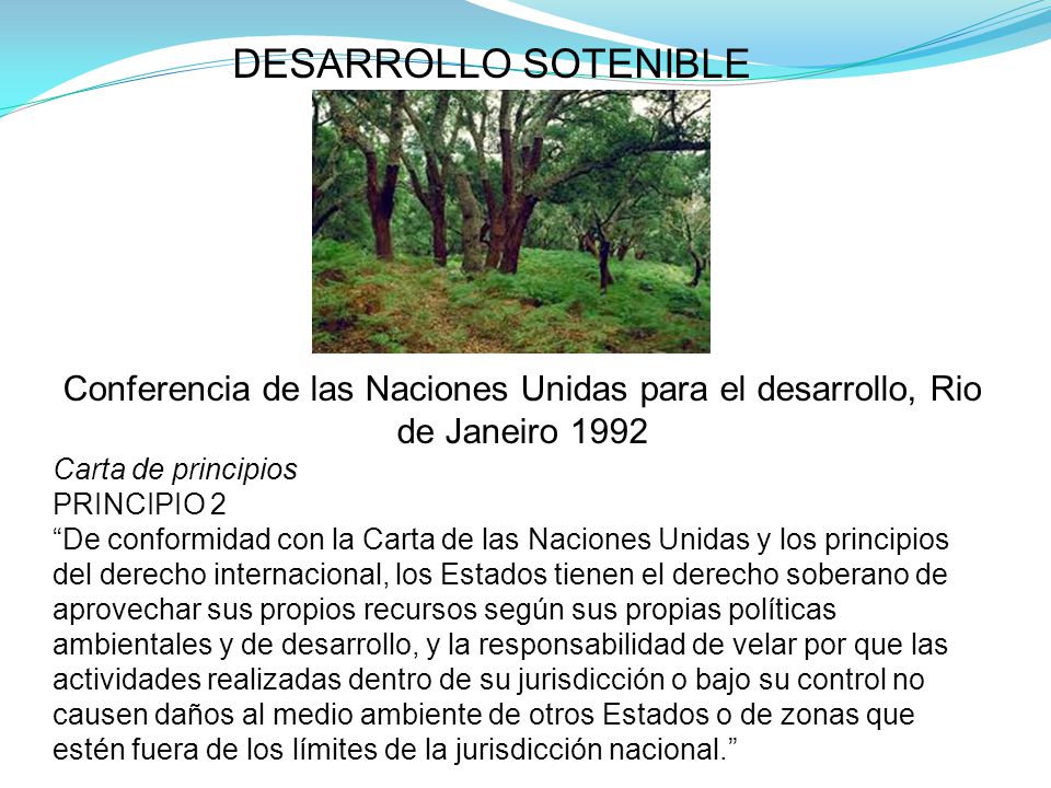 15/04/14 DESARROLLO SOTENIBLE. Conferencia de las Naciones Unidas para el desarrollo, Rio de Janeiro