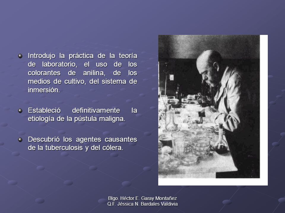 Blgo. Héctor E. Garay Montañez Q.F. Jéssica N. Bardales Valdivia