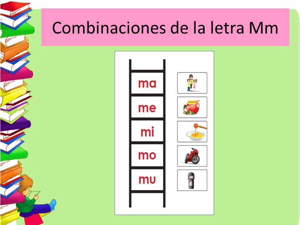Combinaciones de la letra Mm