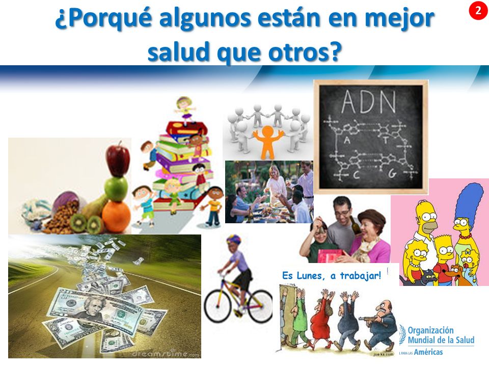 ¿Porqué algunos están en mejor salud que otros
