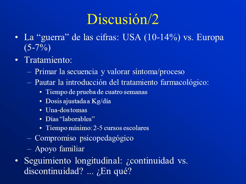 Discusión/2 La guerra de las cifras: USA (10-14%) vs. Europa (5-7%)