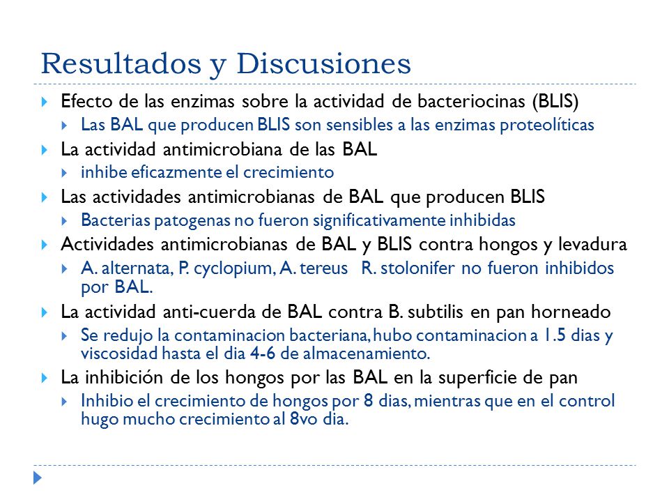 Resultados y Discusiones