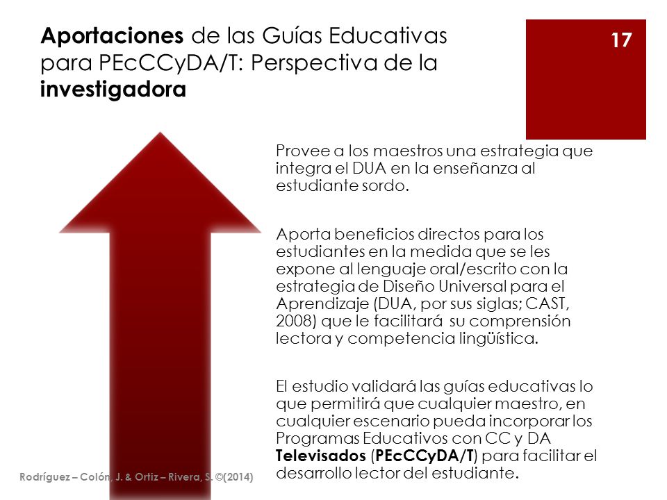 Aportaciones de las Guías Educativas para PEcCCyDA/T: Perspectiva de la investigadora
