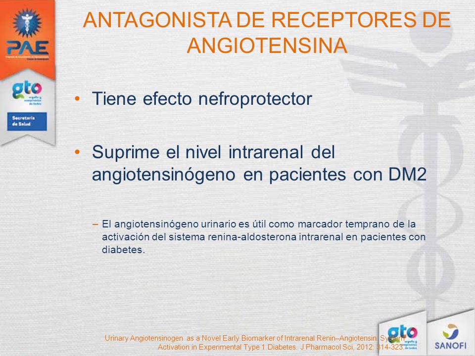 ANTAGONISTA DE RECEPTORES DE ANGIOTENSINA