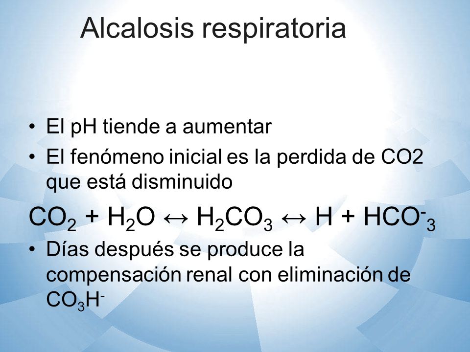 Alcalosis respiratoria
