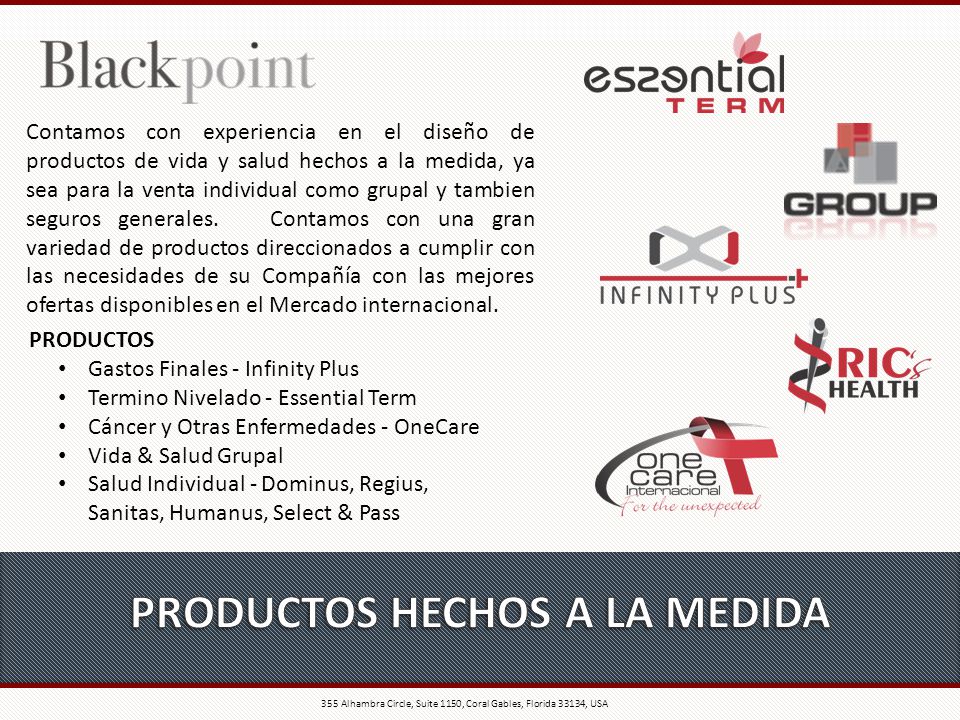 PRODUCTOS HECHOS A LA MEDIDA
