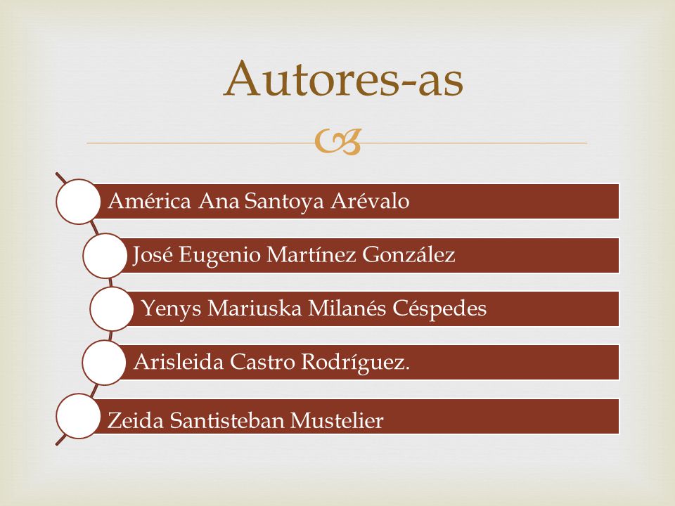 Autores-as América Ana Santoya Arévalo José Eugenio Martínez González