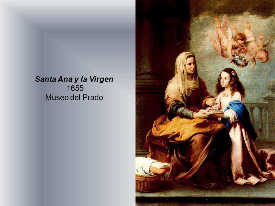Santa Ana y la Virgen 1655 Museo del Prado