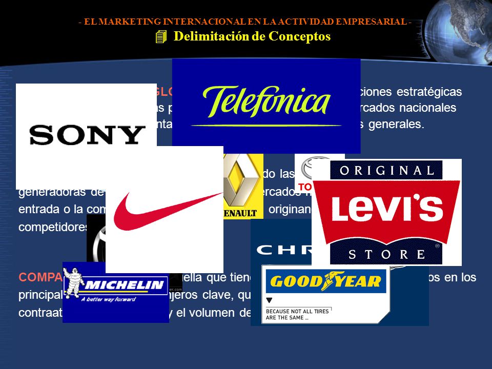 - EL MARKETING INTERNACIONAL EN LA ACTIVIDAD EMPRESARIAL -