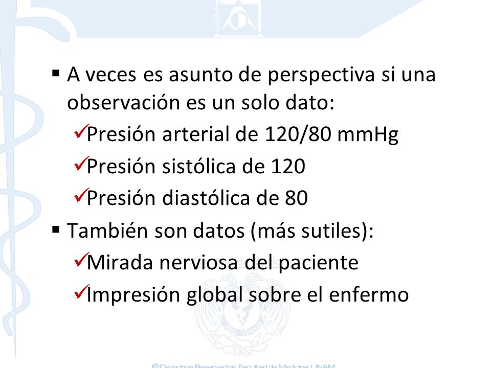 A veces es asunto de perspectiva si una observación es un solo dato: