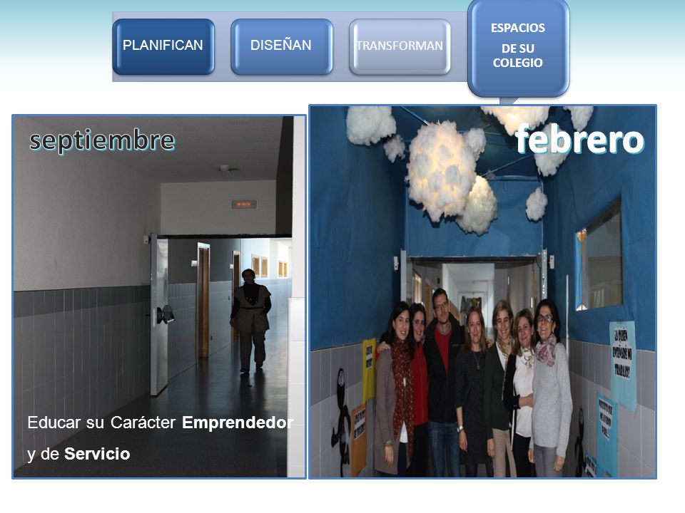 febrero septiembre Educar su Carácter Emprendedor y de Servicio