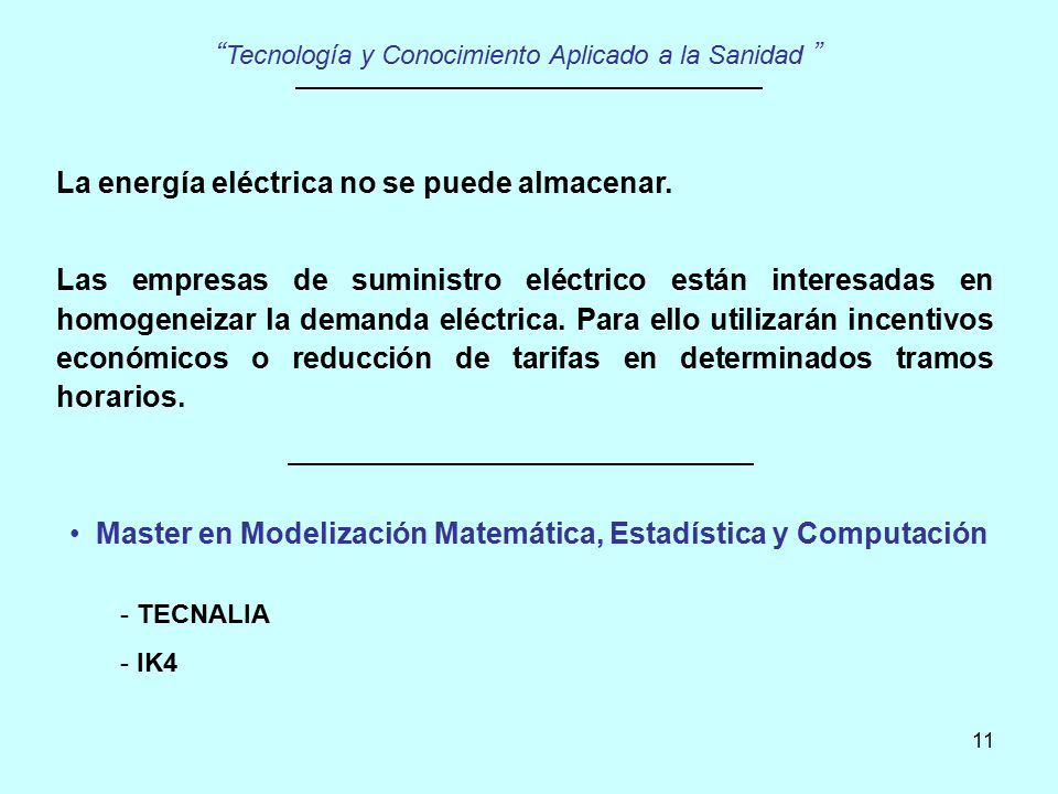 Tecnología y Conocimiento Aplicado a la Sanidad
