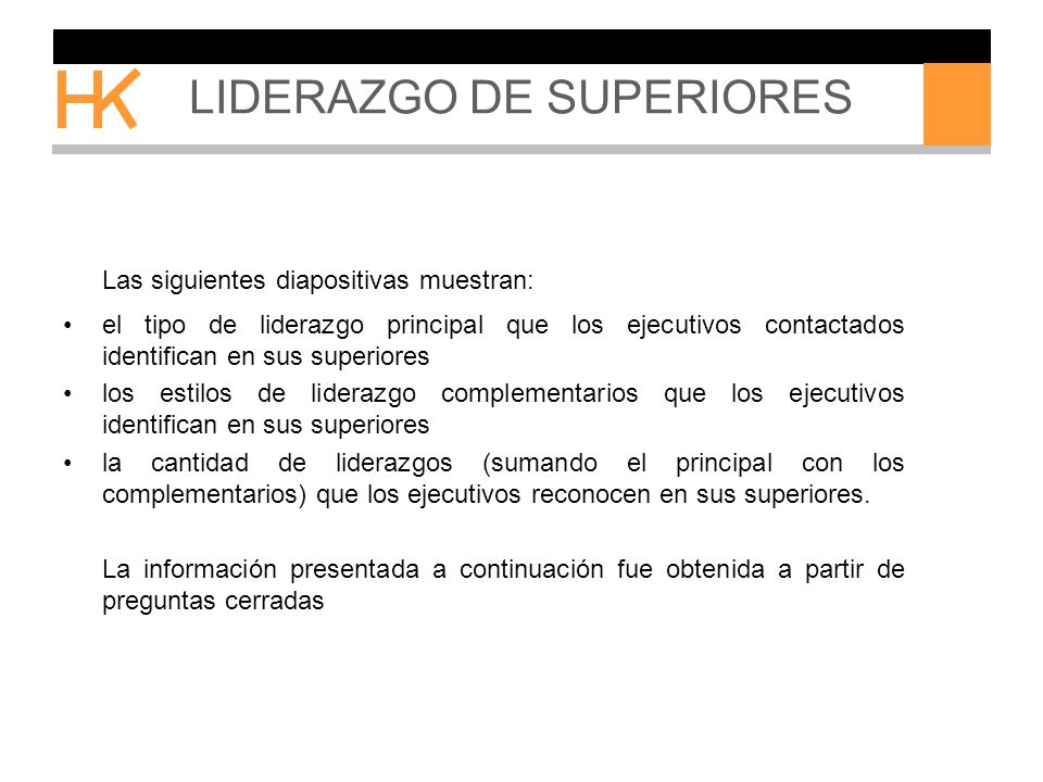 LIDERAZGO DE SUPERIORES