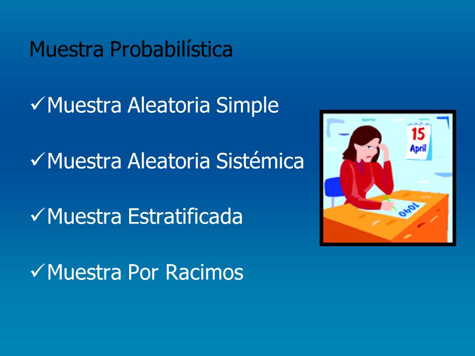 Muestra Probabilística