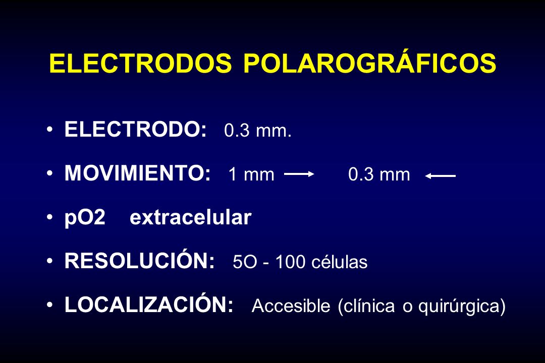 ELECTRODOS POLAROGRÁFICOS