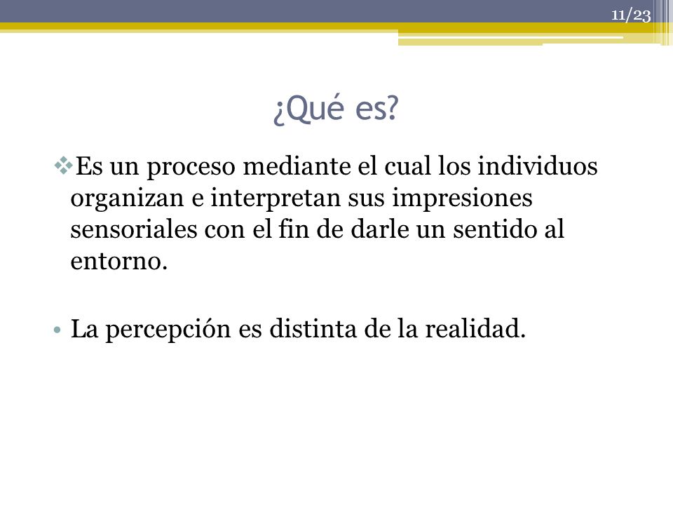 ¿Qué es