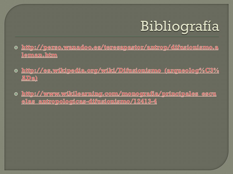 Bibliografía