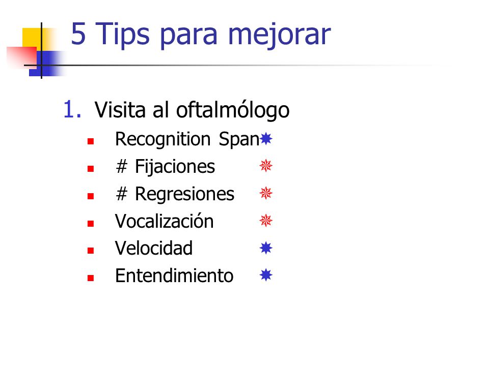 5 Tips para mejorar Visita al oftalmólogo Recognition Span