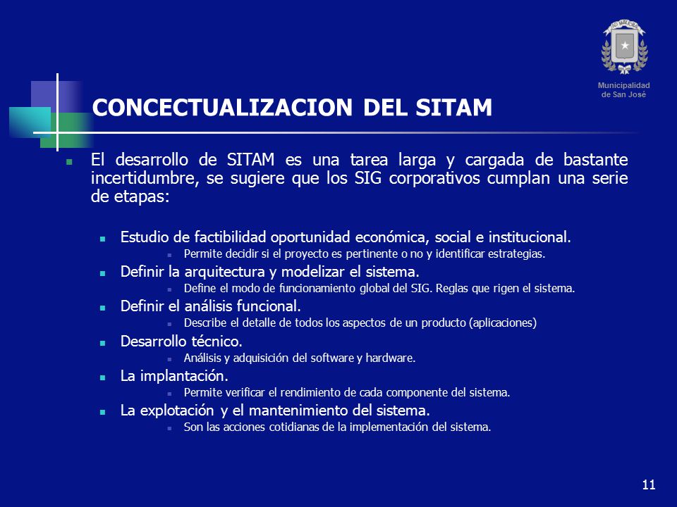 CONCECTUALIZACION DEL SITAM