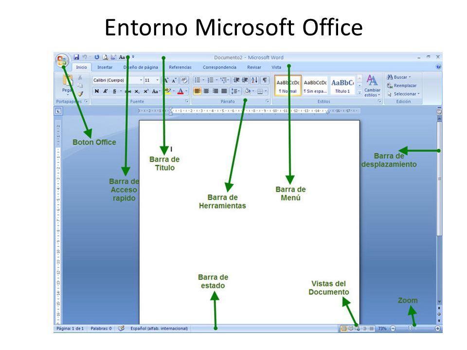 Entorno Microsoft Office