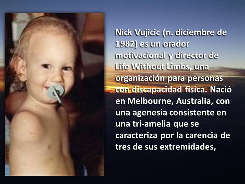 Nick Vujicic (n.