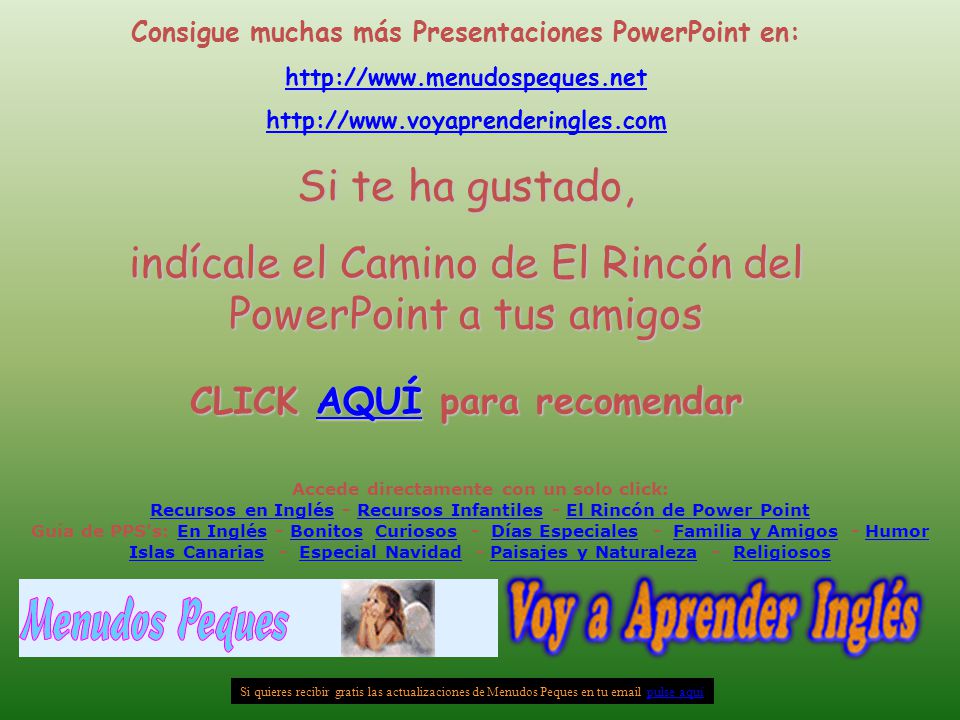 indícale el Camino de El Rincón del PowerPoint a tus amigos